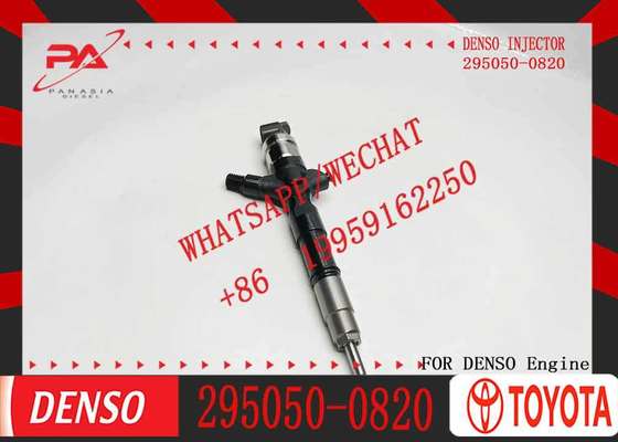High Quality Fuel Diesel Injector 295050-0820 295050-0070 295050-082#Common Rail Diesel Fuel Injector for Toyota Hilux Hiace
