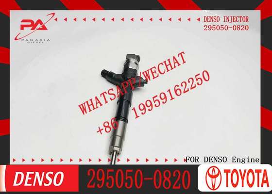 High Quality Fuel Diesel Injector 295050-0820 295050-0070 295050-082#Common Rail Diesel Fuel Injector for Toyota Hilux Hiace