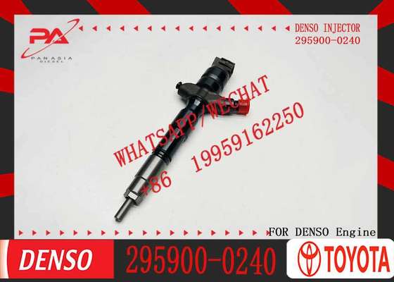 Original Diesel Fuel Engine Common Rail Injector 295900-0240 295900-0190 23670-30170 23670-39445 for Toyota 1KD Euro 5 Engine