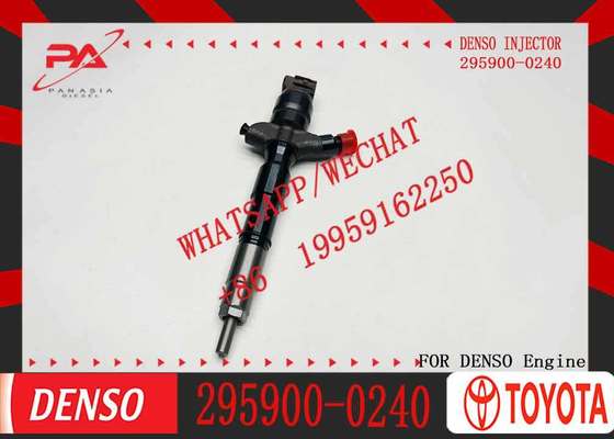 Original Diesel Fuel Engine Common Rail Injector 295900-0240 295900-0190 23670-30170 23670-39445 for Toyota 1KD Euro 5 Engine