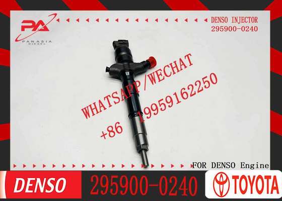 Original Diesel Fuel Engine Common Rail Injector 295900-0240 295900-0190 23670-30170 23670-39445 for Toyota 1KD Euro 5 Engine