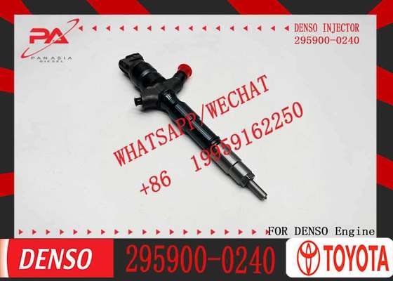 Original Diesel Fuel Engine Common Rail Injector 295900-0240 295900-0190 23670-30170 23670-39445 for Toyota 1KD Euro 5 Engine