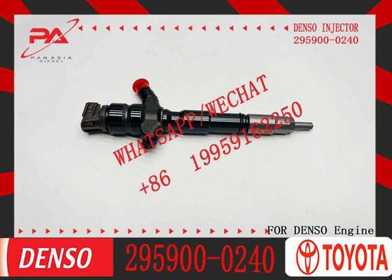 Original Diesel Fuel Engine Common Rail Injector 295900-0240 295900-0190 23670-30170 23670-39445 for Toyota 1KD Euro 5 Engine