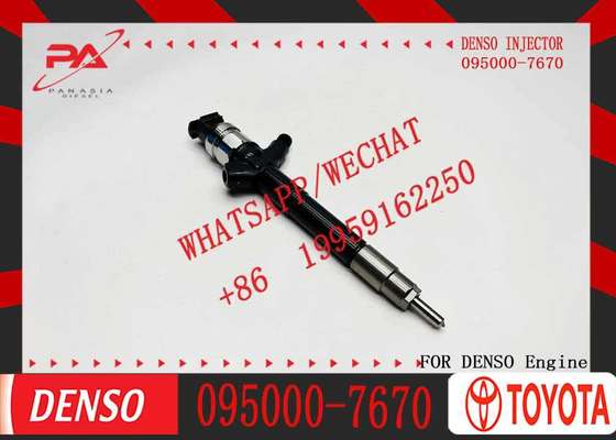 095000-7670 095000-7671 Common Rail Injector 23670-09280 Diesel Fuel Injector for Toyota Corolla 1AD-FTV 2.0L