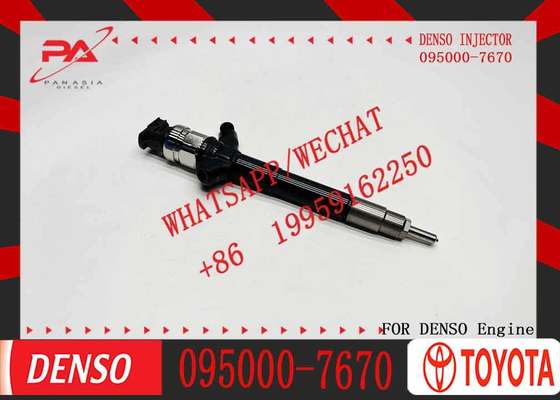095000-7670 095000-7671 Common Rail Injector 23670-09280 Diesel Fuel Injector for Toyota Corolla 1AD-FTV 2.0L