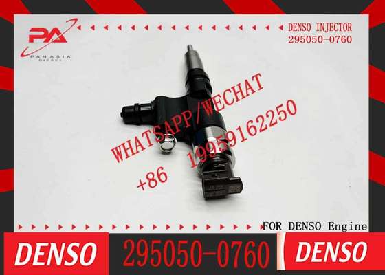 New Fuel Injector 23670-E0380 23670-E0250 295050-0760 23670-E9261 23670-E9260 295050-0769 for Hino N04C EURO4 Engine