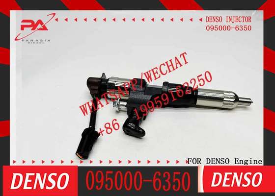 Genuine Common Rail Fuel Injector 095000-6350, 095000-6353 for Hino J05E 23670-E0050, 23910-1440, H23670E0050