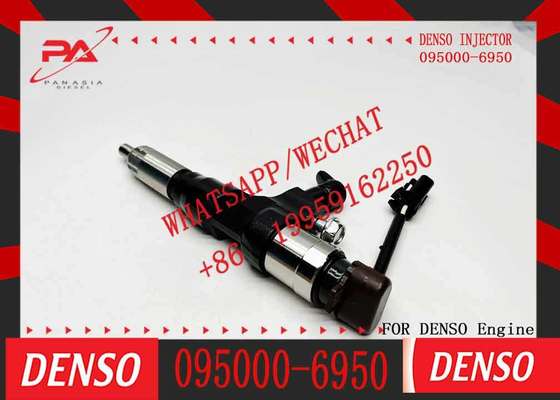 High Quality New Fuel System Parts Diesel Fuel Injector 095000-6950 095000-6951 095000-6952 095000-6953 095000-6954 for HINO J08