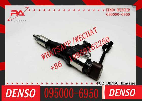 High Quality New Fuel System Parts Diesel Fuel Injector 095000-6950 095000-6951 095000-6952 095000-6953 095000-6954 for HINO J08