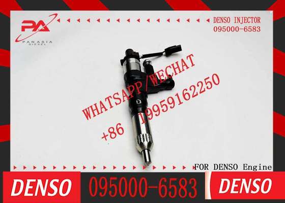 Common Rail Fuel Injectors 095000-6581 095000-6582 095000-6583 23670-E0320 for HINO J08E 330PS Injection Valves