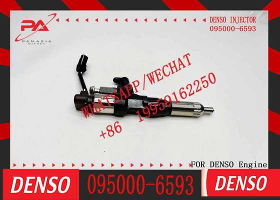 Diesel Fuel Injector 095000-5215 095000-6593 095000-6353 for Denso Kobelco Excavator Hino J06 J05E J08E P11C Sk450 Injection
