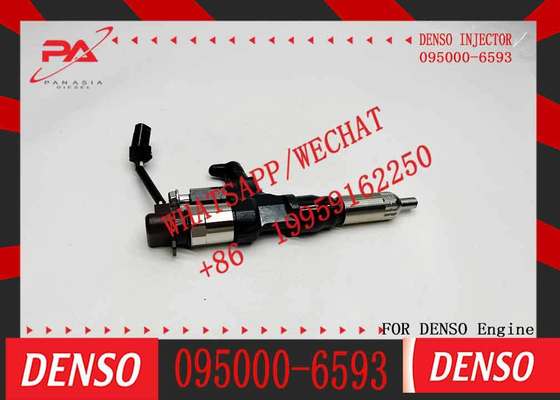 Diesel Fuel Injector 095000-5215 095000-6593 095000-6353 for Denso Kobelco Excavator Hino J06 J05E J08E P11C Sk450 Injection