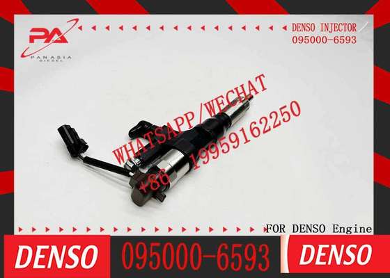 Diesel Fuel Injector 095000-5215 095000-6593 095000-6353 for Denso Kobelco Excavator Hino J06 J05E J08E P11C Sk450 Injection