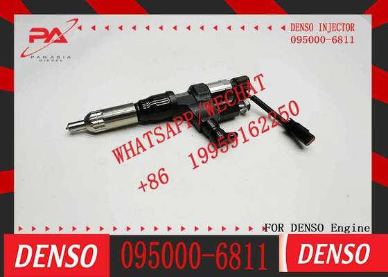 Common Rail Injector 095000-6810 095000-6811 095000-6812 095000-6813 for HINO J08E 23670-E0201 Engine Excavator