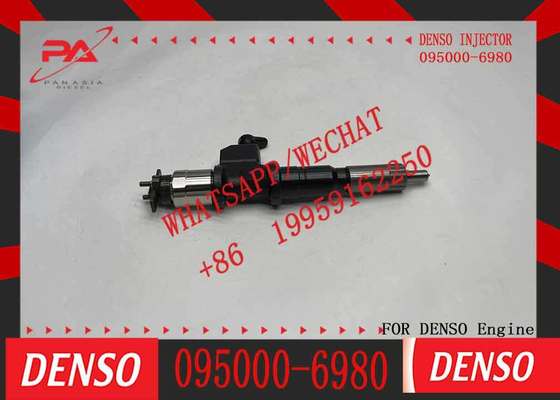 Excavator Parts 4JJ1 Engine Common Rail Injector 095000-6980 095000-6981