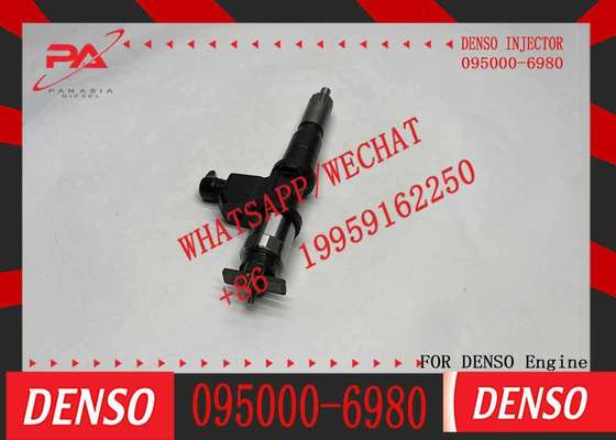 Excavator Parts 4JJ1 Engine Common Rail Injector 095000-6980 095000-6981