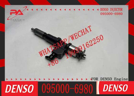 Excavator Parts 4JJ1 Engine Common Rail Injector 095000-6980 095000-6981