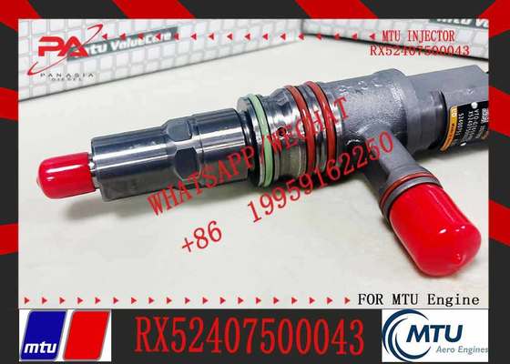 High-performance Mechanical Diesel Engine Parts Fuel Injector RX52407500024 RX52407500050 RX52407500043 for MTU 4000 Engine