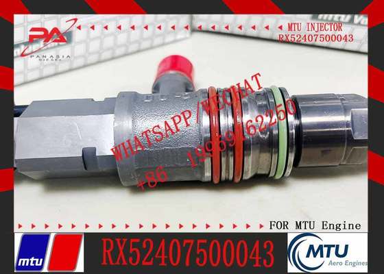 High-performance Mechanical Diesel Engine Parts Fuel Injector RX52407500024 RX52407500050 RX52407500043 for MTU 4000 Engine