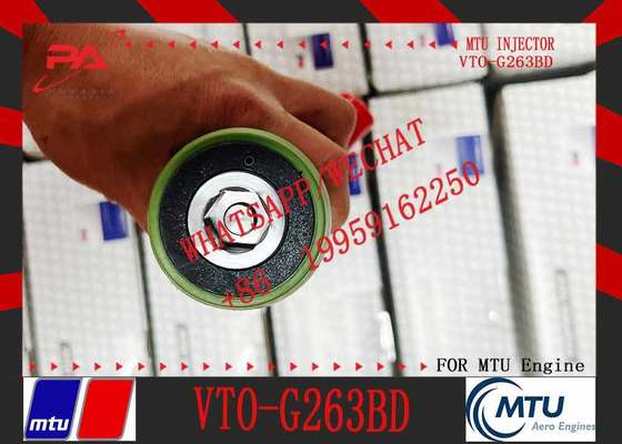 Diesel Fuel Common Rail Injector VTO-G263BD X52407500049 CX52407500049 EX52407500049 RX52407500049 for MTU S4000 Engines