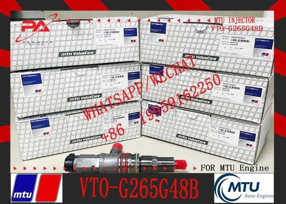 VTO-G363BD 001010695 RX52407500043 VTO-G163BD VTO-G265G48B VTO-G441M48B Diesel Engine Parts Fuel Injector For MTU4000.01