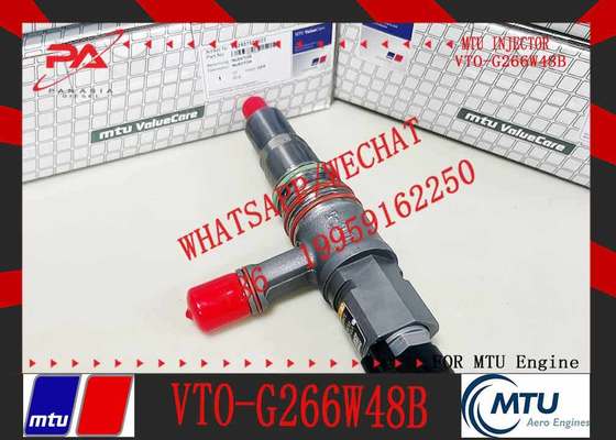 Remanufactured Diesel Fuel Common Rail Injector X52407500024 VTO-G266W48B G266W48B for MTU4000 Engine