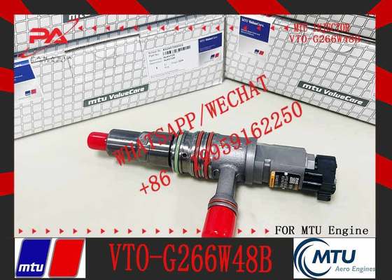 Remanufactured Diesel Fuel Common Rail Injector X52407500024 VTO-G266W48B G266W48B for MTU4000 Engine