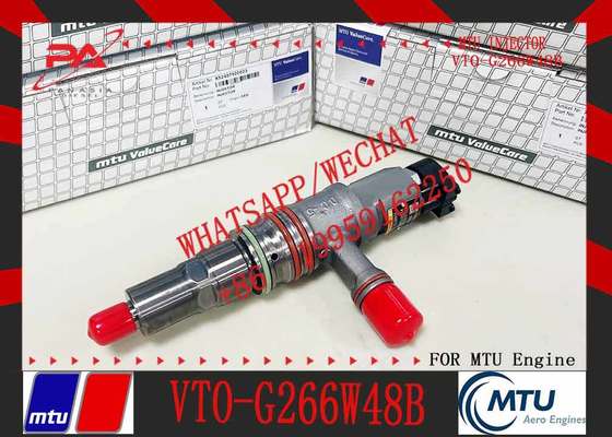 Remanufactured Diesel Fuel Common Rail Injector X52407500024 VTO-G266W48B G266W48B for MTU4000 Engine