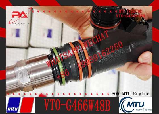 Diesel Fuel Common Rail Injector X52407500050 VTO-G466W48B VTOG466W48B for MTU 4000 Engine