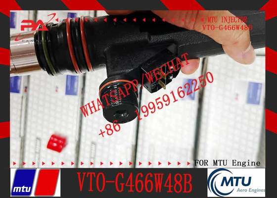 Diesel Fuel Common Rail Injector X52407500050 VTO-G466W48B VTOG466W48B for MTU 4000 Engine