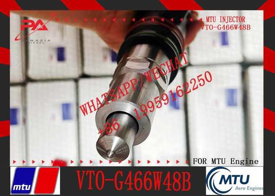 Diesel Fuel Common Rail Injector X52407500050 VTO-G466W48B VTOG466W48B for MTU 4000 Engine
