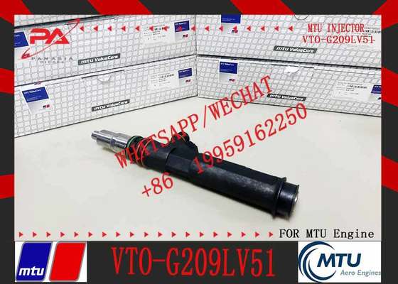 Fuel Injector X59407500014 VTO-G209LV51 for MT-U DET-ROIT 12V4000 M70 Engine