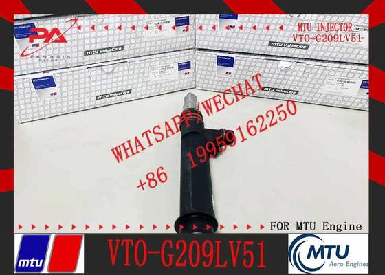Fuel Injector X59407500014 VTO-G209LV51 for MT-U DET-ROIT 12V4000 M70 Engine