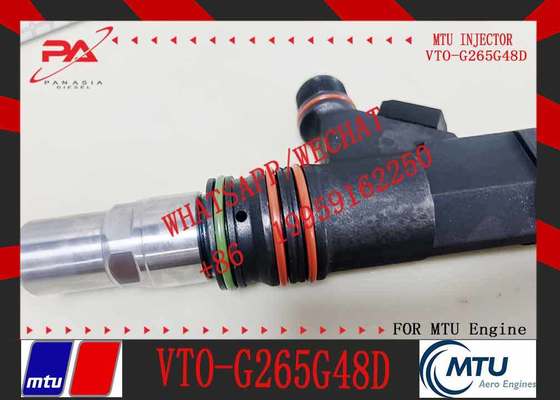 High Quality New Oil Injector Assembly for MTU4000 Engine VTO-G265G48D VTO-G205GV48 Diesel Fuel Injector for Boat