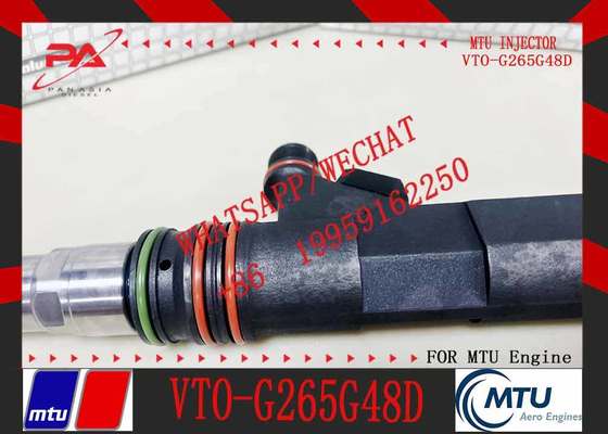 High Quality New Oil Injector Assembly for MTU4000 Engine VTO-G265G48D VTO-G205GV48 Diesel Fuel Injector for Boat