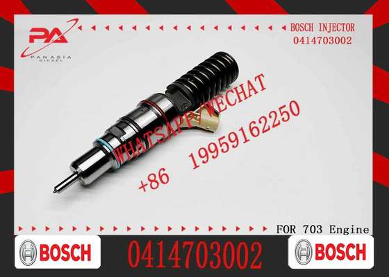 Fast Shipping Diesel Fuel Injector 0414703002 0414703003 0414 703 002 0414 703 003 0 414 703 002 for Detroit 14.0 More