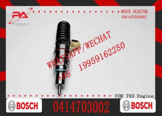 Fast Shipping Diesel Fuel Injector 0414703002 0414703003 0414 703 002 0414 703 003 0 414 703 002 for Detroit 14.0 More