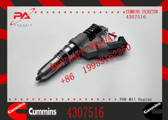 Excavator Accessories Fuel Injector 4307516 4384360 4307776 3411756 for Cummins ISM11 QSM11 N14 for Construction Machinery