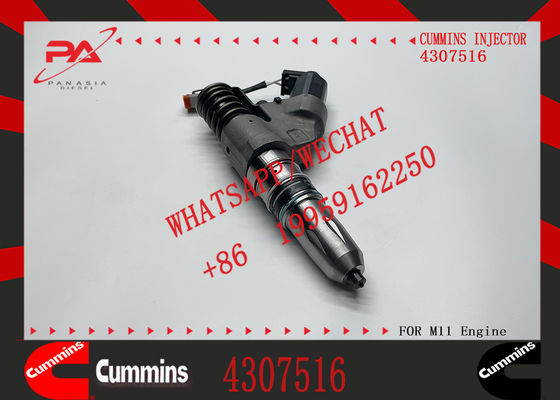 Excavator Accessories Fuel Injector 4307516 4384360 4307776 3411756 for Cummins ISM11 QSM11 N14 for Construction Machinery