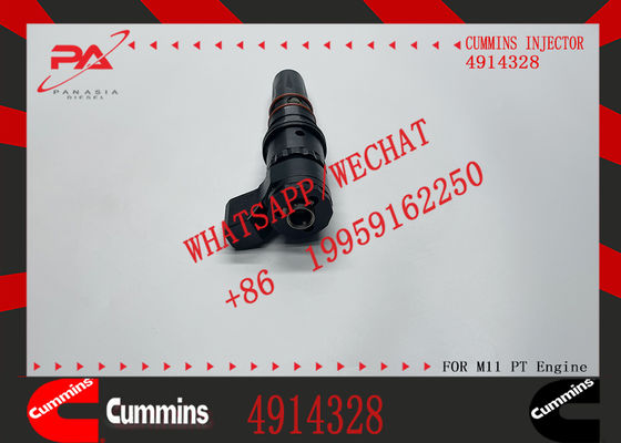 New Diesel Common Rail Injector 3406604 3411821 3071497 3087648 4914328 3018835 3079946 for C-ummins M11 Engine Steel Material