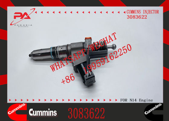 Excavator Accessories Fuel Injector 3080766 3083622 3083846 3087560 3095086 for Cummins QSN14 N14 for Construction Machinery