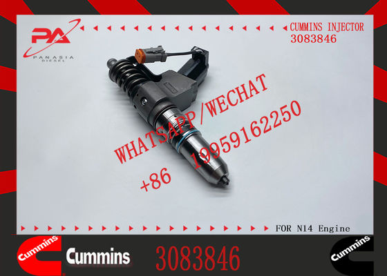 Excavator Accessories Fuel Injector 3080766 3083622 3083846 3087560 3095086 for Cummins QSN14 N14 for Construction Machinery