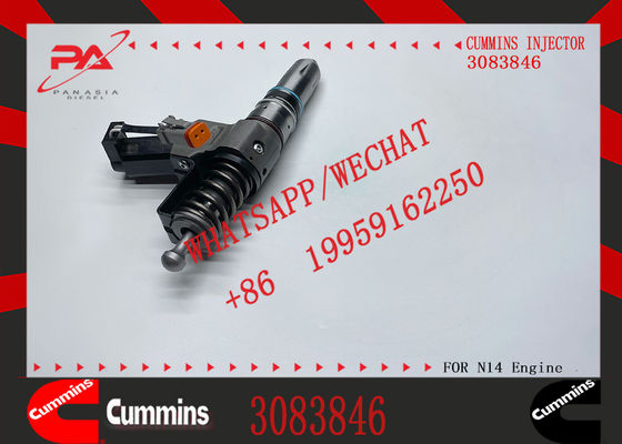Excavator Accessories Fuel Injector 3080766 3083622 3083846 3087560 3095086 for Cummins QSN14 N14 for Construction Machinery