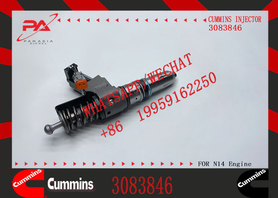 Excavator Accessories Fuel Injector 3080766 3083622 3083846 3087560 3095086 for Cummins QSN14 N14 for Construction Machinery