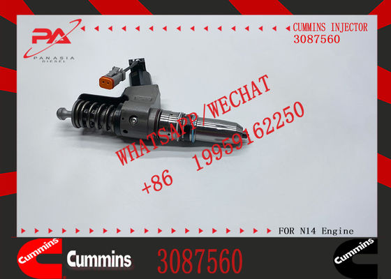 Excavator Accessories Fuel Injector 3080766 3083622 3083846 3087560 3095086 for Cummins QSN14 N14 for Construction Machinery