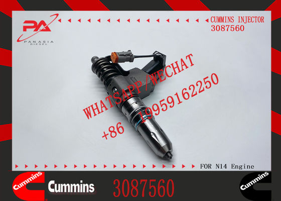 Excavator Accessories Fuel Injector 3080766 3083622 3083846 3087560 3095086 for Cummins QSN14 N14 for Construction Machinery