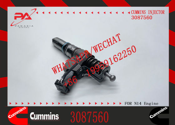 Excavator Accessories Fuel Injector 3080766 3083622 3083846 3087560 3095086 for Cummins QSN14 N14 for Construction Machinery