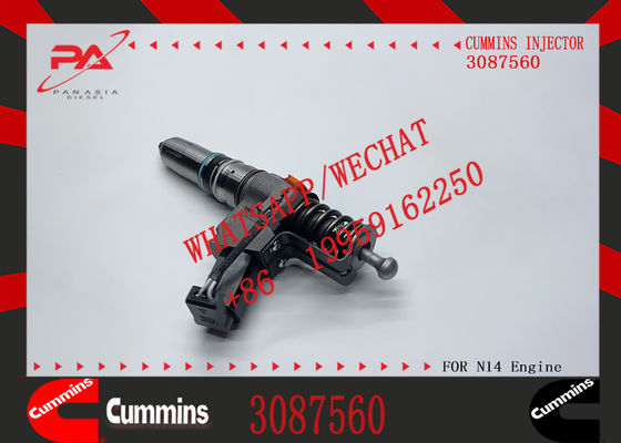 Excavator Accessories Fuel Injector 3080766 3083622 3083846 3087560 3095086 for Cummins QSN14 N14 for Construction Machinery
