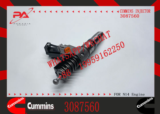 Excavator Accessories Fuel Injector 3080766 3083622 3083846 3087560 3095086 for Cummins QSN14 N14 for Construction Machinery