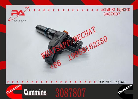 Excavator Accessories Fuel Injector 3080766 3083622 3083846 3087560 3095086 for Cummins QSN14 N14 for Construction Machinery